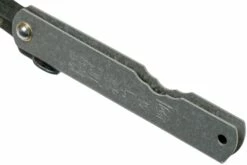 Higonokami Navaja 7,3 Cm HIGOC9B, Blue Paper Steel, Grey Steel -KNIVESANDTOOLS Ventas KT HIGOC9B 05 higonokami