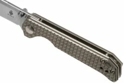 Kizer Begleiter Mini Droppoint KI3458RA2, M390, Titanio, Navaja, Diseño Azo -KNIVESANDTOOLS Ventas KZKI3458RA2 07 kizer