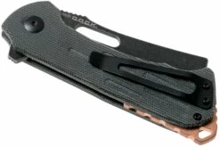 Kizer Vanguard Quatch, Micarta, N690, V3574N1 Navaja -KNIVESANDTOOLS Ventas KZV3574N1 04 kizer