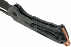 Kizer Vanguard Quatch, Micarta, N690, V3574N1 Navaja -KNIVESANDTOOLS Ventas KZV3574N1 05 kizer