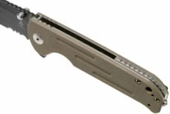 Kizer Vanguard Justice Tan V4543N2 Navaja, Nhut Huynh Y Azo Design -KNIVESANDTOOLS Ventas KZV4543N2 07 kizer