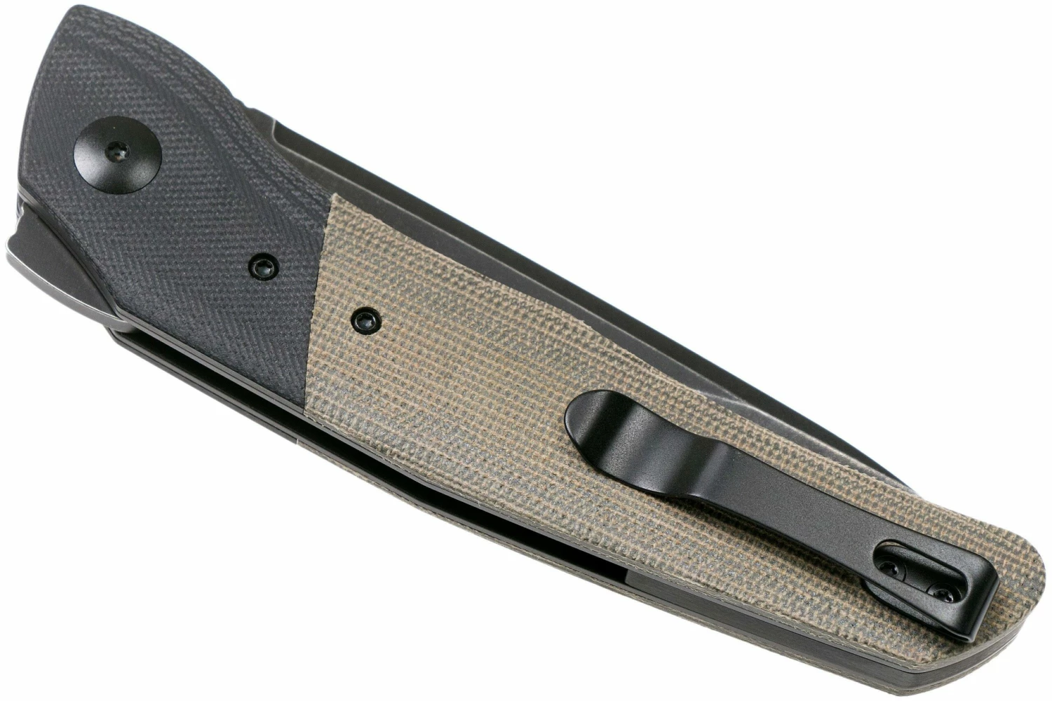 Kizer Vanguard In-Yan, G10, Micarta, N690, V4573N1 Navaja 6 Kizer Vanguard In-Yan, G10, Micarta, N690, V4573N1 Navaja - Imagen 4