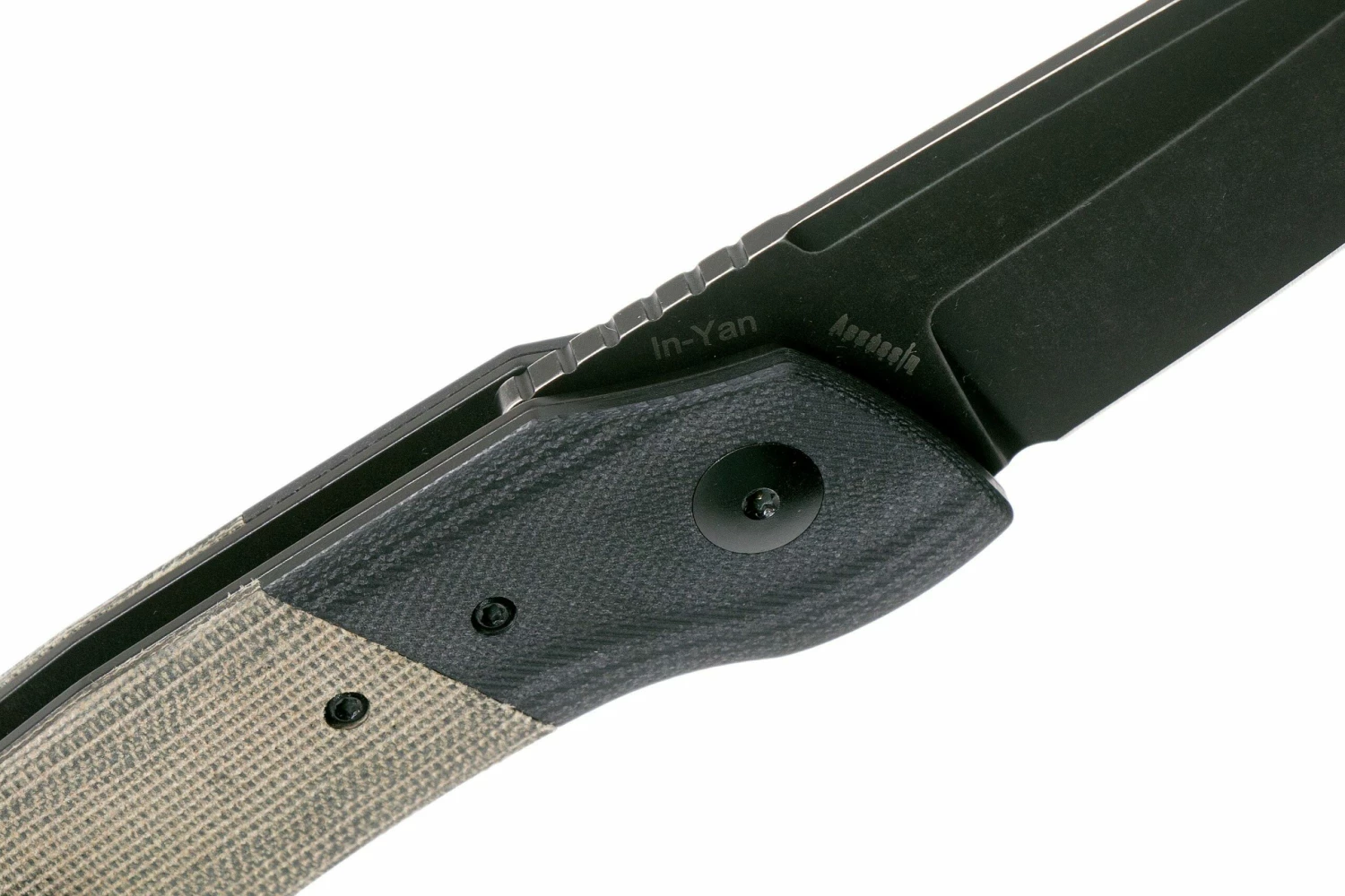 Kizer Vanguard In-Yan, G10, Micarta, N690, V4573N1 Navaja 8 Kizer Vanguard In-Yan, G10, Micarta, N690, V4573N1 Navaja - Imagen 6