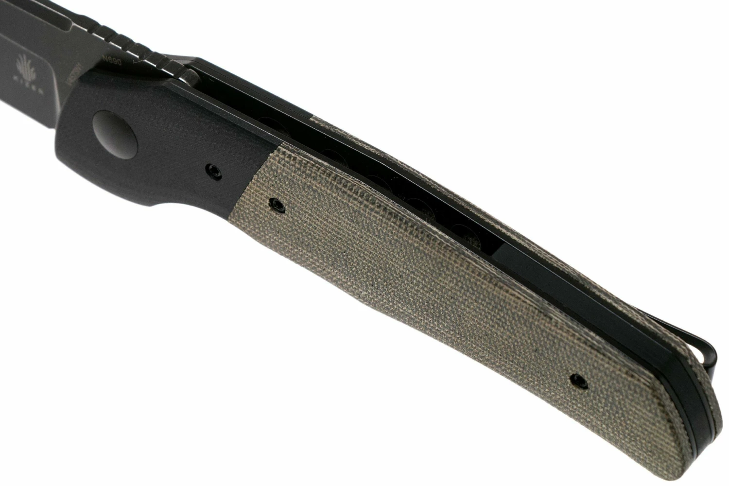 Kizer Vanguard In-Yan, G10, Micarta, N690, V4573N1 Navaja 9 Kizer Vanguard In-Yan, G10, Micarta, N690, V4573N1 Navaja - Imagen 7