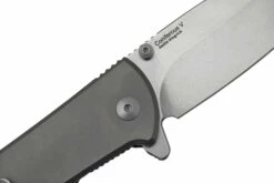 Kizer Coniferous V V4609C1, Titanium And Black Micarta, Stonewash, Navaja, Diseño De Justin Gingrich -KNIVESANDTOOLS Ventas KZV4609C1 05 kizer