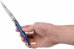 Forge Laguiole 1211INTCBLEB 11cm, Azul Micarta, Navaja Laguiole -KNIVESANDTOOLS Ventas LA1211INTCBLEB 08 forge de laguiole