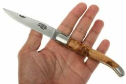 Forge Laguiole 1212FINGEDPG, Madera De Enebro -KNIVESANDTOOLS Ventas LA1212FINGEDPG 06 forge de laguiole la1212fingedpg d6