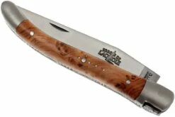 Forge Laguiole 9cm Madera De Enebro, Mate 129INGE -KNIVESANDTOOLS Ventas LA129INGE 03 forge de laguiole la129inge 03