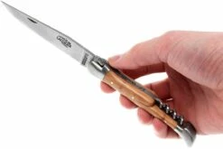 Forge Laguiole 22121INGE, Madera De Enebro -KNIVESANDTOOLS Ventas LA22121INGE 08 forge de laguiole la22121inge 08