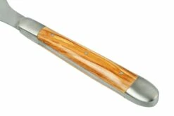 Forge De Laguiole CPMOIN Juego De Queso, Madera De Olivo -KNIVESANDTOOLS Ventas LACPMOINOLMF 07 forgedelaguiole