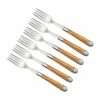 Forge De Laguiole FE62MINOL Juego De 6 Tenedores De Mesa, Mate, Madera De Olivo -KNIVESANDTOOLS Ventas LAFE62MINOL 01 forgedelagiuole