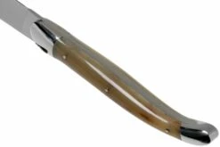 Forge De Laguiole T22MINBC Juego De Cuchillos Para Carne De Cuerno Pulido De 2 Piezas -KNIVESANDTOOLS Ventas LAT22MINBC 04 forge de laguiole