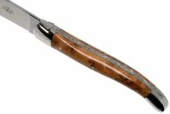 Forge De Laguiole, LAT22MINTHBRI, Juego De Cuchillos Para Carne De 2 Piezas Pulidos, Thuya-wood -KNIVESANDTOOLS Ventas LAT22MINTHBRI 04 forge de laguiole