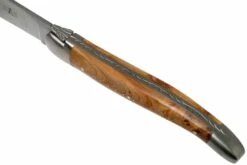 Forge De Laguiole, T22MMINGE, Juego De Cuchillos Para Carne De 2 Piezas Mate, Enebro -KNIVESANDTOOLS Ventas LAT22MMINGE 05 forge de laguiole