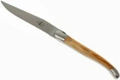 Forge Laguiole, T62MINOL, Madera De Olivo -KNIVESANDTOOLS Ventas LAT62MINOL 04 forge de laguiole messenset t62minol d4