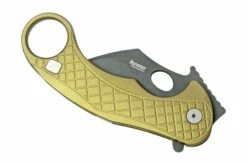 LionSteel L.E.One LE1-A-GB MagnaCut, Black, Green Aluminium, Navaja Karambit -KNIVESANDTOOLS Ventas LI LE1 A GB 04 lionsteel