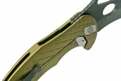 LionSteel L.E.One LE1-A-GB MagnaCut, Black, Green Aluminium, Navaja Karambit -KNIVESANDTOOLS Ventas LI LE1 A GB 07 lionsteel