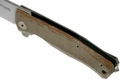 LionSteel Myto MT01-CVN Natural Canvas Micarta Navaja, Molletta Design -KNIVESANDTOOLS Ventas LI MT01 CVN 07 lionsteel