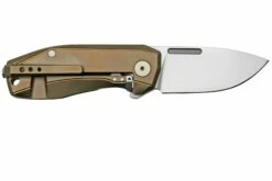 LionSteel Nano NA01-BR Frame Lock, Magnacut, Bronze Titanium, Navaja -KNIVESANDTOOLS Ventas LI NA01 BR 02 lionsteel