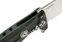 LionSteel SR11 Aluminum Black, Satin Blade, SR11 A BS Navaja -KNIVESANDTOOLS Ventas LI SR11A BS 06 lionsteel li sr11a bs 06