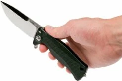 LionSteel SR11 Aluminum Black, Satin Blade, SR11 A BS Navaja -KNIVESANDTOOLS Ventas LI SR11A BS 08 lionsteel li sr11a bs 08