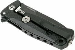 LionSteel SR22A-BB Black Aluminio, Black Blade -KNIVESANDTOOLS Ventas LI SR22A BB 04 lionsteel li sr22a bb 04
