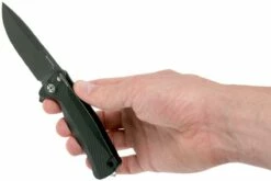 LionSteel SR22A-BB Black Aluminio, Black Blade -KNIVESANDTOOLS Ventas LI SR22A BB 08 lionsteel li sr22a bb 08