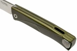 LionSteel Thrill Green Aluminum Integral Navaja Slipjoint -KNIVESANDTOOLS Ventas LI TL A GS 08 lionsteel