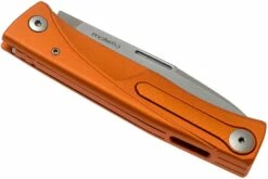 LionSteel Thrill Orange Aluminum Integral Navaja Slipjoint -KNIVESANDTOOLS Ventas LI TL A OS 04 lionsteel
