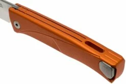 LionSteel Thrill Orange Aluminum Integral Navaja Slipjoint -KNIVESANDTOOLS Ventas LI TL A OS 08 lionsteel