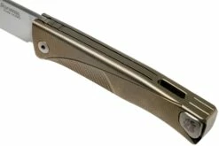 LionSteel Thrill Bronze Titanium Integral Navaja Slipjoint -KNIVESANDTOOLS Ventas LI TL BR 08 lionsteel