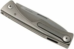 LionSteel Thrill Grey Titanium Integral Navaja Slipjoint -KNIVESANDTOOLS Ventas LI TL GY 04 lionsteel