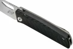 Liong Mah KUF-EDC 3.0 Carbon Fibre Navaja, Liong Mah Design -KNIVESANDTOOLS Ventas LO KUFEDC3 CF 07 liong mah design