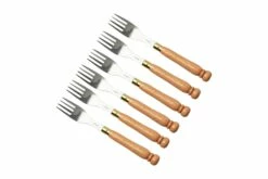 MAM Dessert Fork 1090, Juego De Seis Tenedores De Pastelería