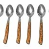 MAM Iberico Brown 14035-S, Juego De 6 Cucharas De Mesa