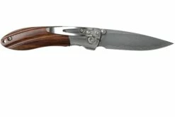 Mcusta MC-141G Shinra Mixture Ripple, Ironwood, Cuchillo De Caballero -KNIVESANDTOOLS Ventas MC 0141G 02 mcusta