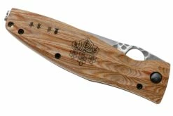 Mcusta MC-0182G Sengoku Toyotomi Hideyoshi SPG2, Yellow Pakkawood, Cuchillo De Caballero -KNIVESANDTOOLS Ventas MC 0182G 06 mcusta