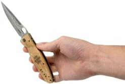 Mcusta MC-0182G Sengoku Toyotomi Hideyoshi SPG2, Yellow Pakkawood, Cuchillo De Caballero -KNIVESANDTOOLS Ventas MC 0182G 08 mcusta