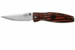 Mcusta MC-0183D Sengoku Tokugawa Ieyasu, Red Pakkawood Handle, Cuchillo De Caballero