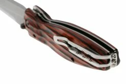 Mcusta MC-0183D Sengoku Tokugawa Ieyasu, Red Pakkawood Handle, Cuchillo De Caballero -KNIVESANDTOOLS Ventas MC 0183D 04 mcusta