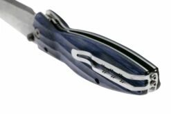 Mcusta MC-0186D Sengoku Date Masamune, Blue Pakkawood, Cuchillo De Caballero -KNIVESANDTOOLS Ventas MC 0186D 04 mcusta