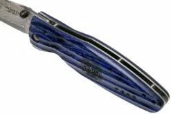 Mcusta MC-0186D Sengoku Date Masamune, Blue Pakkawood, Cuchillo De Caballero -KNIVESANDTOOLS Ventas MC 0186D 07 mcusta