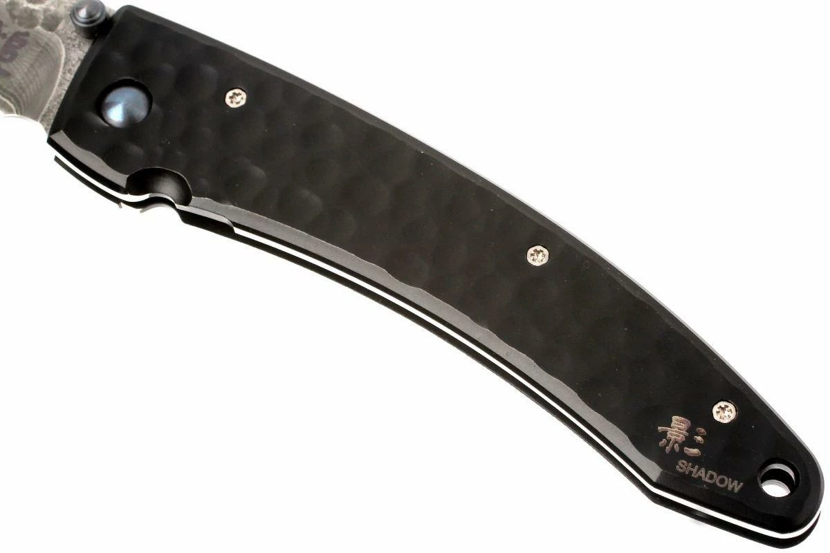 Mcusta MC-114BD Forge Shadow, Negro, Cuchillo De Caballero 5 Mcusta MC-114BD Forge Shadow, Negro, Cuchillo De Caballero - Imagen 3