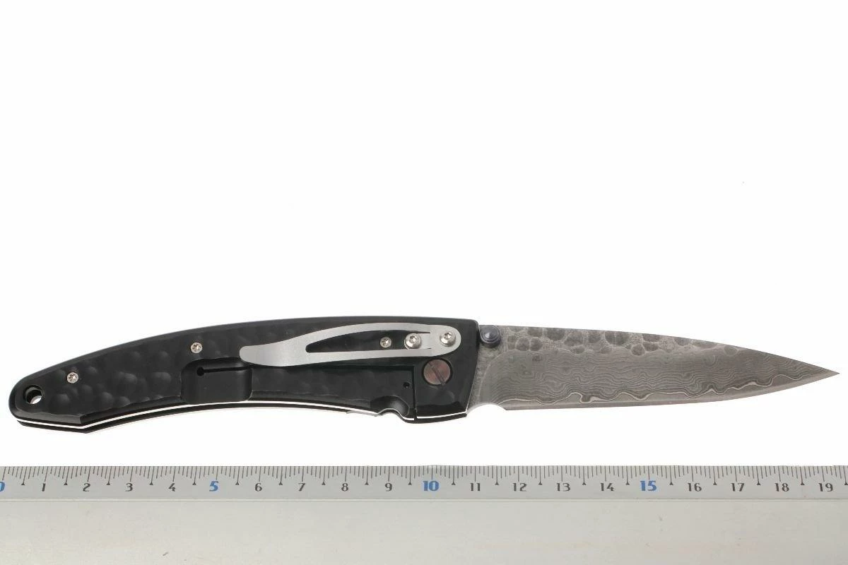 Mcusta MC-114BD Forge Shadow, Negro, Cuchillo De Caballero 8 Mcusta MC-114BD Forge Shadow, Negro, Cuchillo De Caballero - Imagen 6