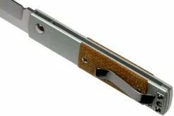 Maserin In-Estro Brown Micarta 165/MCM Navaja Slipjoint -KNIVESANDTOOLS Ventas ME 165 MCM 05 maserin