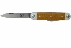 Maserin 60° Knife Sessantesimo 195/MCG Yellow Micarta Navaja -KNIVESANDTOOLS Ventas ME 195 MCG 03 maserin
