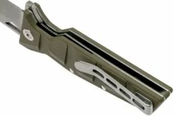 Maserin Artiglio Green 420-G10V Navaja, Giacomo Toncelli Design -KNIVESANDTOOLS Ventas ME 420 G10V 05 maserin