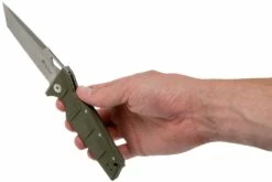 Maserin Artiglio Green 420-G10V Navaja, Giacomo Toncelli Design -KNIVESANDTOOLS Ventas ME 420 G10V 08 maserin