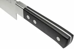 Maserin TEGI 2500-17PN Santoku Negro, 17 Cm -KNIVESANDTOOLS Ventas ME2500 17PN 06 maserin