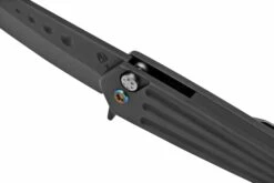 Medford Nosferatu Flipper S45VN PVD, PVD Handles, Flm HW & Clip, Navaja -KNIVESANDTOOLS Ventas MF 22 NO 01 06 medford